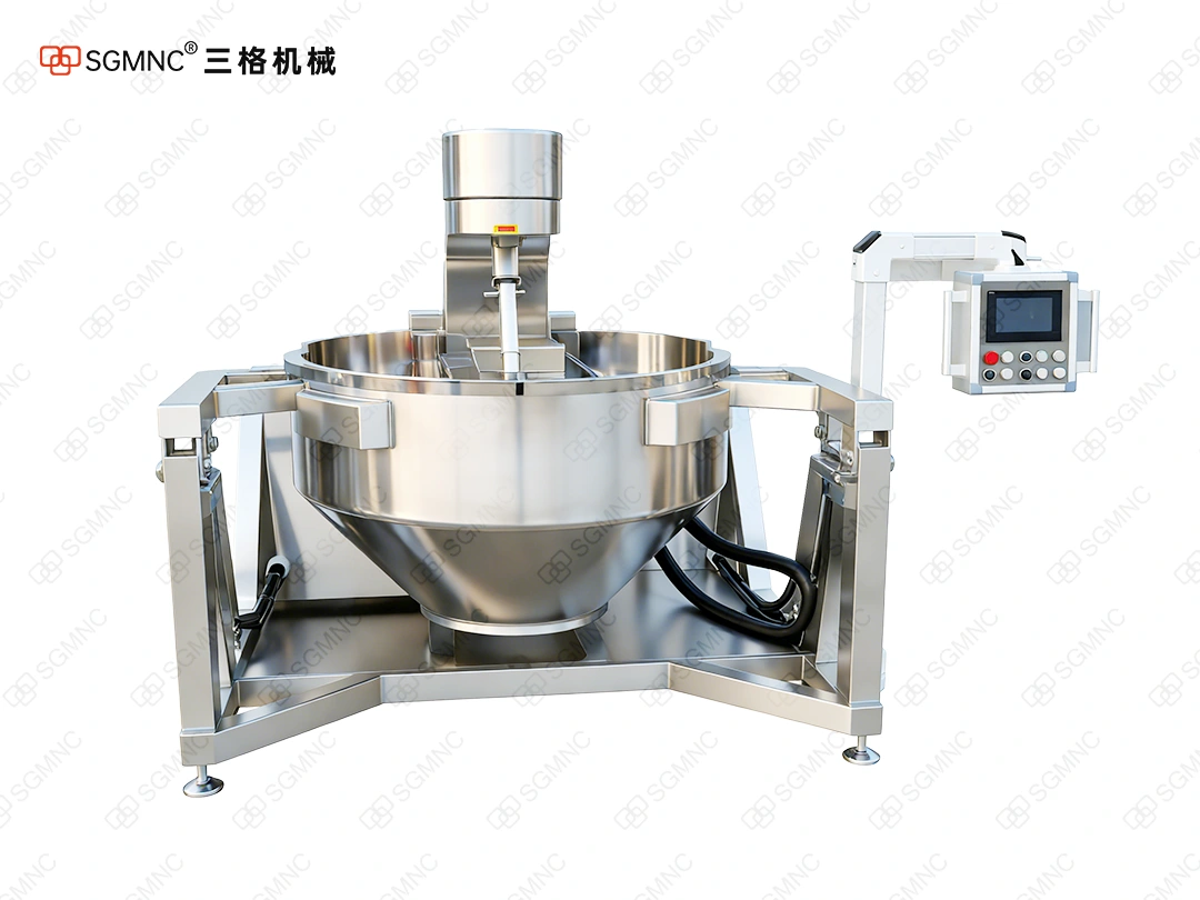 全自动行星炒锅_火锅底料炒锅_辣椒酱炒锅_食堂炒菜锅